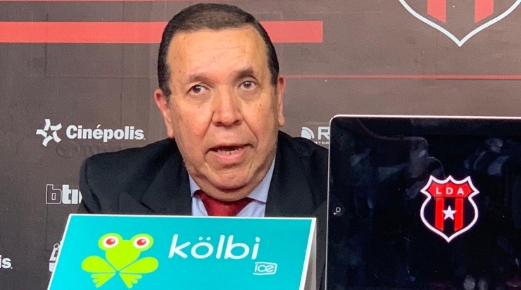 José Cabezas, ex directivo de Alajuelense y amigo de Pinto.