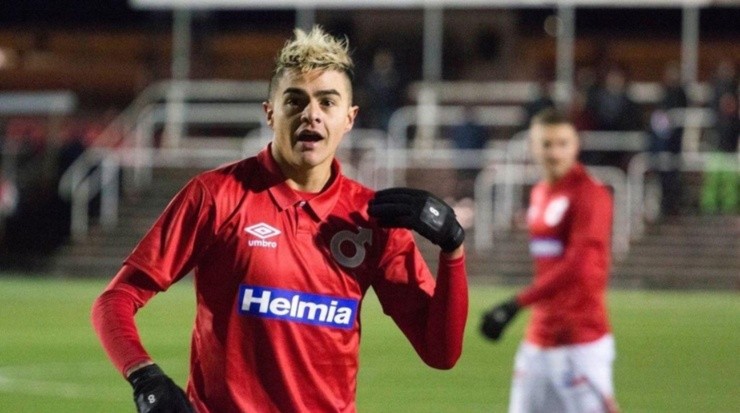 Diego Campos actualmente juega en el Degergors.