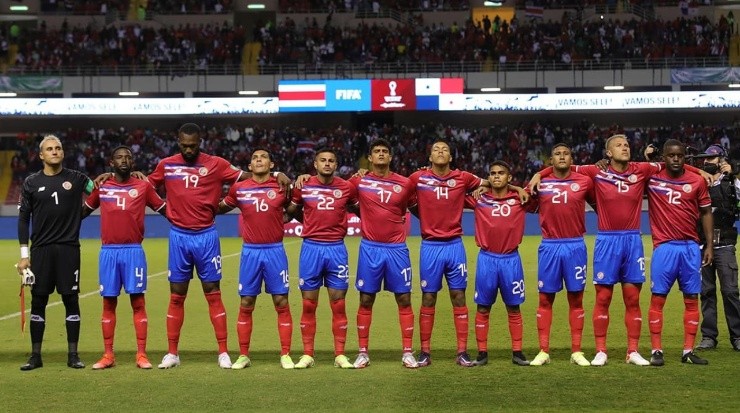Formación de La Sele ante Panamá en suelo costarricense (Fedefut CR)