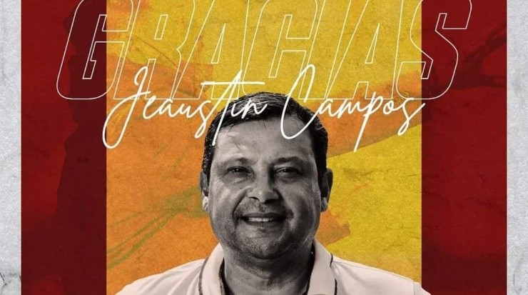 Jeaustin Campos fue despedido del CSH el pasado sábado (CSH Oficial)