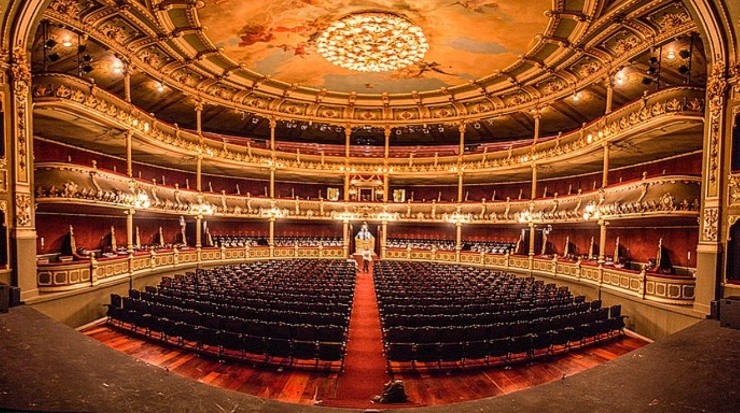 Interior del Teatro Nacional de Costa Rica