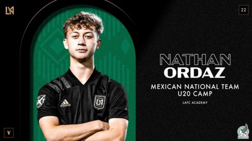 Nathan Ordaz eligió México, tras jugar para El Salvador
