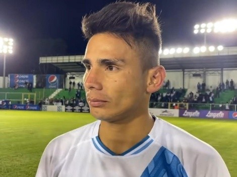 Andrés Lezcano sobre su debut con Guatemala: "Un sueño hecho realidad”