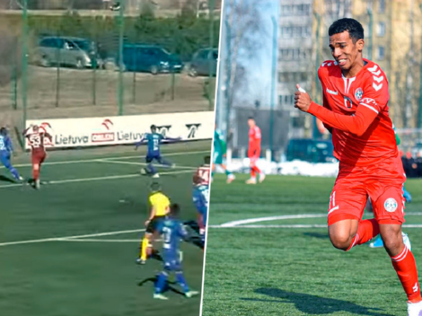 Ariagner Smith marca su primer gol en Lituania [VIDEO]