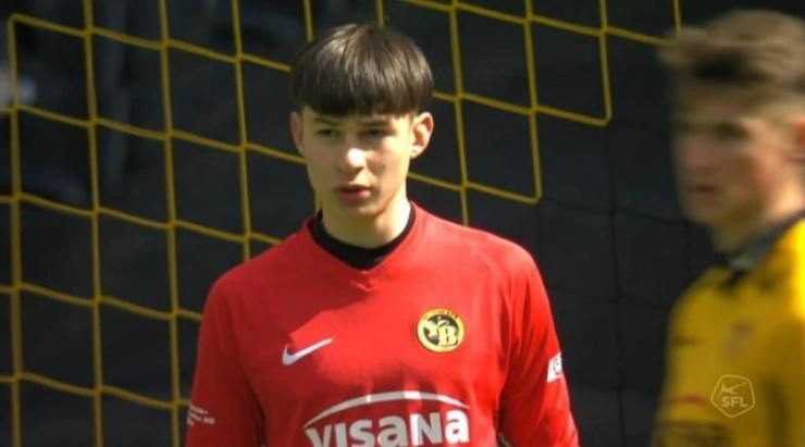 Elio Castro juega en el equipo Sub 19 del BSC Young Boys.
