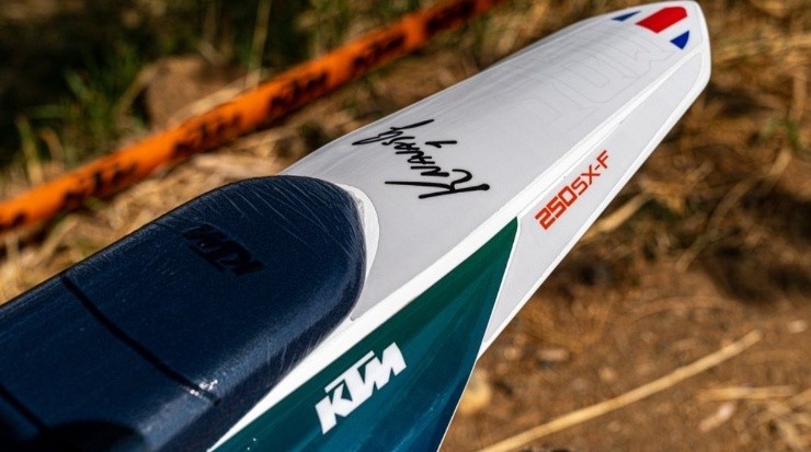 Parte trasera de la nueva motocicleta de Keylor Navas (Keylor Navas Instagram)