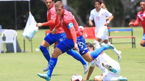 Brandon Aguilera, capitán de la Selección Sub-20 de Costa Rica (Fedefut CRC)