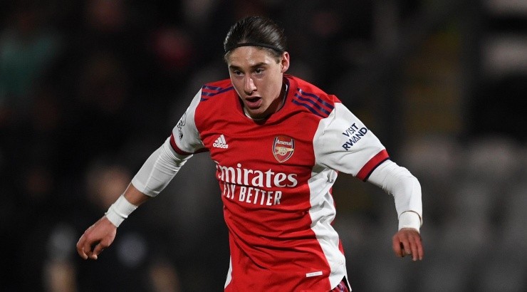 Flores espera su oportunidad con el Arsenal de Inglaterra. (Getty Images)