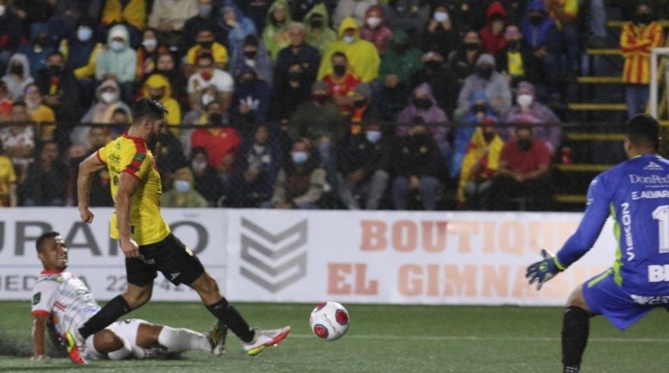 San Carlos empató el juego al 55´por medio de José Sosa (ADSC Oficial)