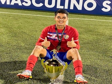 El jugador sub-20 de Costa Rica que despertó fuerte interés en visores europeos y de MLS