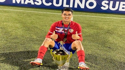 El jugador sub-20 de Costa Rica que despertó fuerte interés en visores europeos y de MLS.
