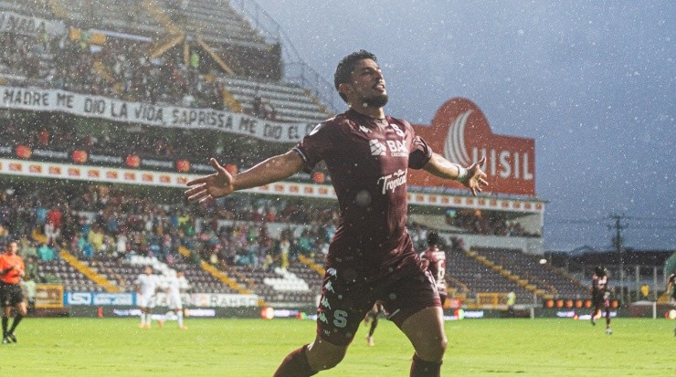 Ariel Rodríguez anotó doblete ante Pérez Zeledón (Saprissa Oficial)