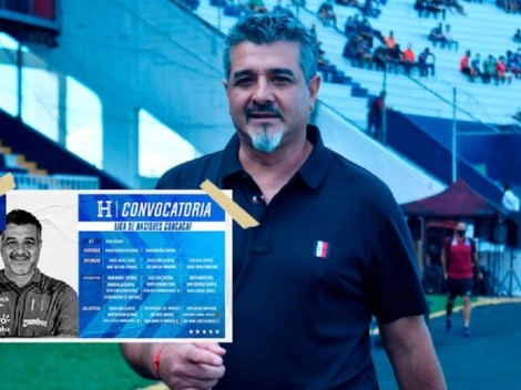 La primera convocatoria de Diego Vázquez como DT de Honduras