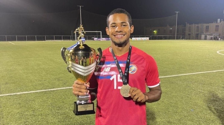 Johnson Cruz ya fue campeón con Costa Rica en el torneo UNCAF sub 20 (Cameron Johnson, Instagram)