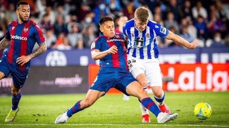 Duarte, figura indiscutible con el Levante UD de España (Oscar Duarte, Facebook)