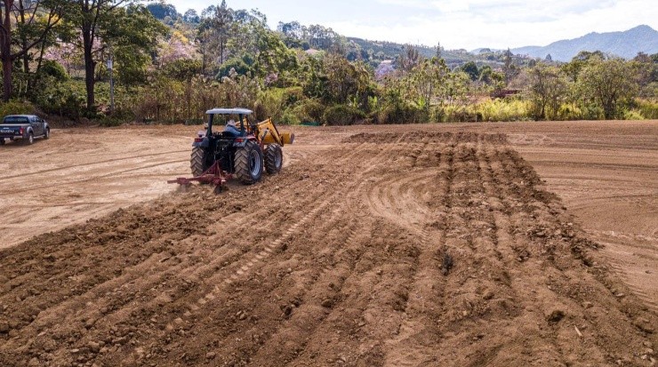 Imágenes de hace 15 días publicadas por el club morado (Saprissa)