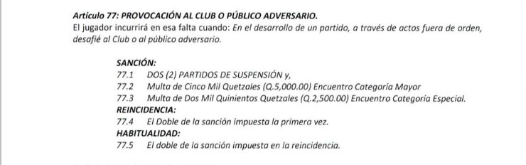 El Artículo que podría comprometer a Stheven Robles y Matías Rotondi (Fuente: Liga Nacional)