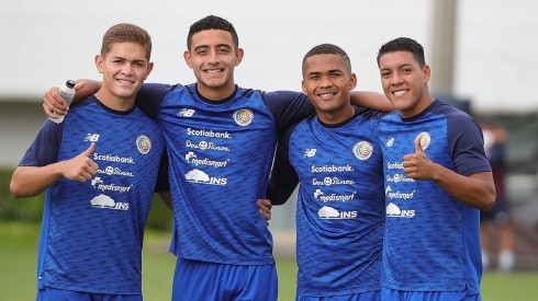 Jóvenes jugadores de la Selección de Costa Rica (Fedefut CRC)