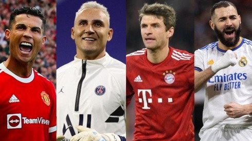 Jugadores con más finales de UEFA Champions League jugadas