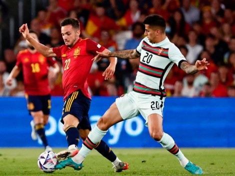 Posible rival de La Sele: España empató ante Portugal