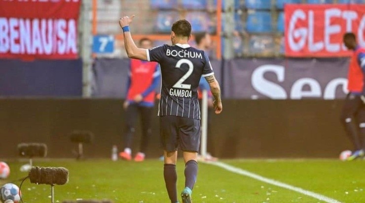 Cristian Gamboa se quedó con el mejor gol de su club en toda la temporada (Cristian Gamboa, Facebook)