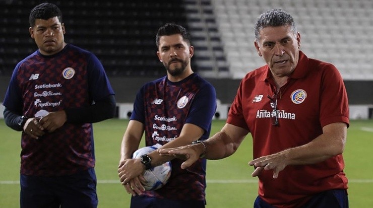 Cuerpo técnico de CRC (Fedefut CRC)