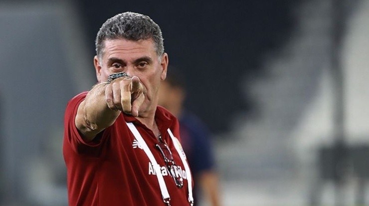 Luis Fernando Suárez se deshizo en elogios para sus jugadores (Fedefut CRC)