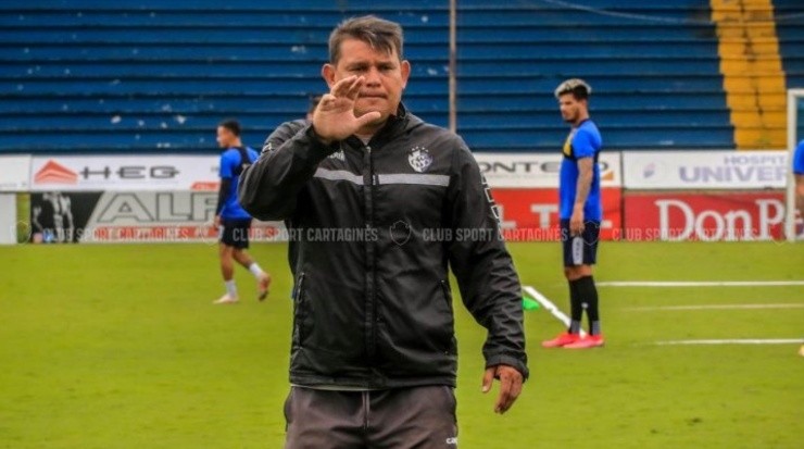 Géiner Segura, DT de Cartaginés (CSC)
