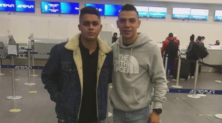 Bryan Lozano llega a Santos junto aMorrison Palmer.