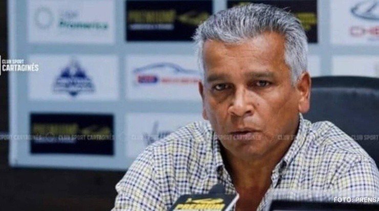 Leonardo Vargas, presidente del Cartaginés (CSC)