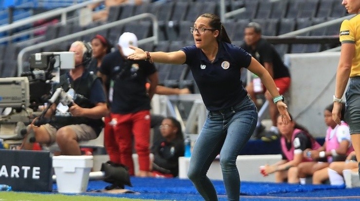 Amelia Valverde, DT de la Selección Femenina de Costa Rica (Fedefut)