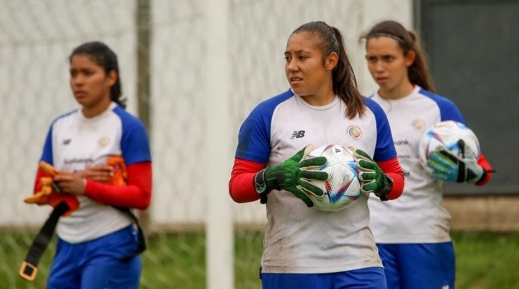 Guardametas de la selección femenina sub 20 de Costa Rica (Fedefut CR)