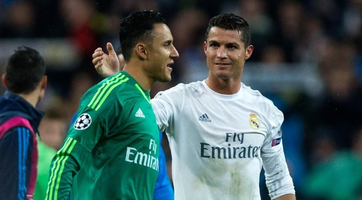 Keylor Navas no se volverá a reunir con Cristiano Ronaldo. (Getty Images)