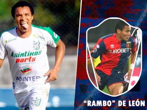 Rambo de León ficha por un nuevo equipo de Honduras