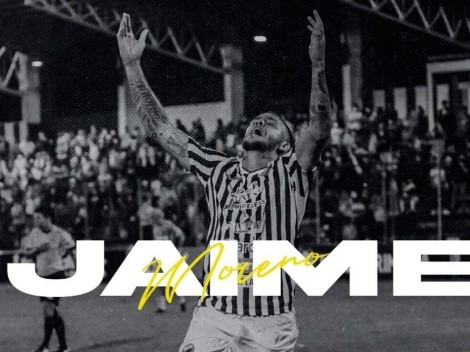 Jaime Moreno firma con equipo de Primera División de Sudamérica