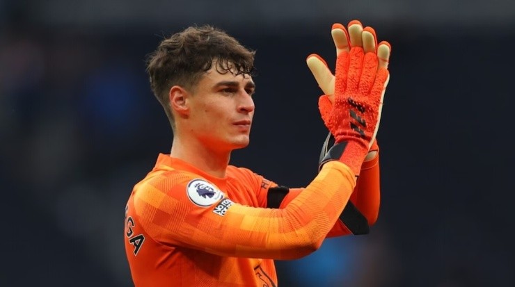 El arquero español Kepa es la otra opción que maneja el conjunto azul de Italia (Getty)