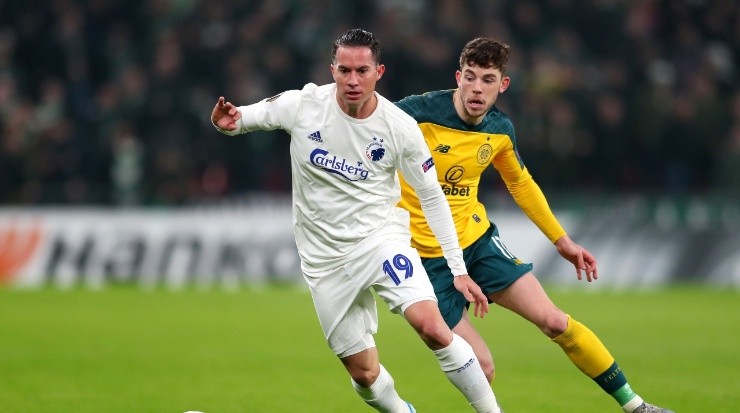 El último club de Oviedo fue el Copenhague de Dinamarca (Getty)