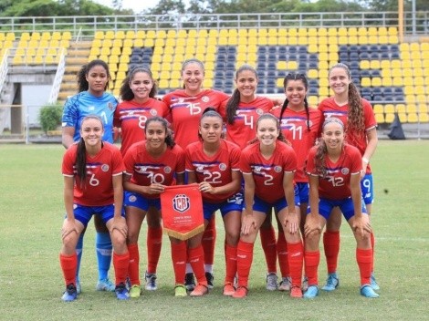 Costa Rica definió las 21 futbolistas que disputarán el Mundial Femenino sub 20