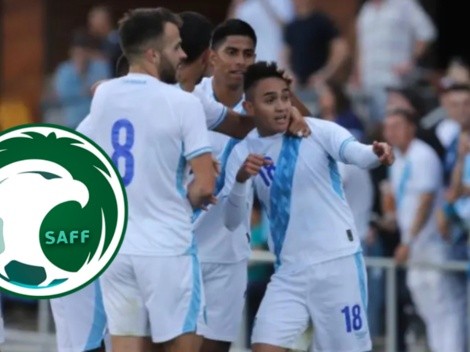 Guatemala ya no jugará contra Arabia Saudita
