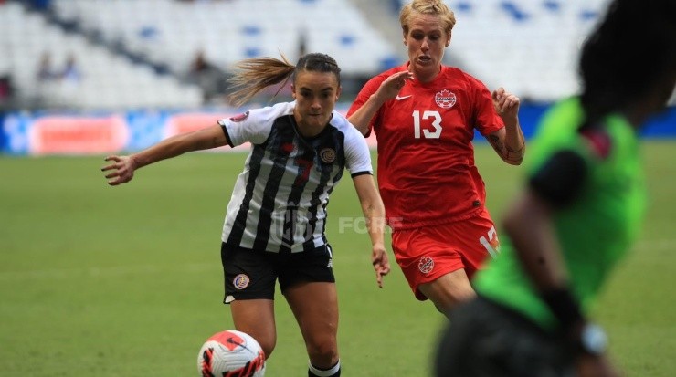 Melissa Herrera, delantera de la Selección de Costa Rica (Fedefut CRC)