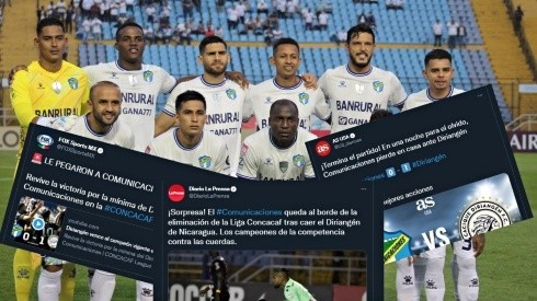 Prensa internacional reaccionó tras la derrota de Comunicaciones ante Diriangén