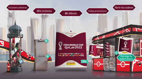 Qatar 2022: cómo conseguir el álbum virtual Panini del Mundial.