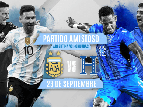 Oficial: la Selección de Honduras jugará un amistoso con Argentina en septiembre