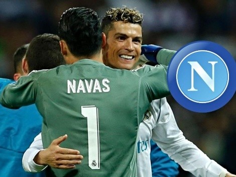 Cristiano Ronaldo y Keylor Navas podrían juntarse en Napoli