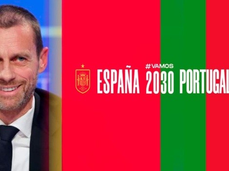 Presidente de UEFA confía que FIFA elegirá a España y Portugal para Mundial 2030