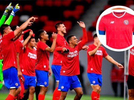 Las nuevas camisetas que usará Costa Rica en el Mundial de Qatar 2022