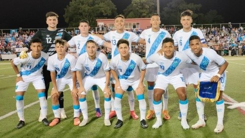 La Selección Sub-20 de Guatemala inició con goleada su gira por Estados Unidos ante Honduras.