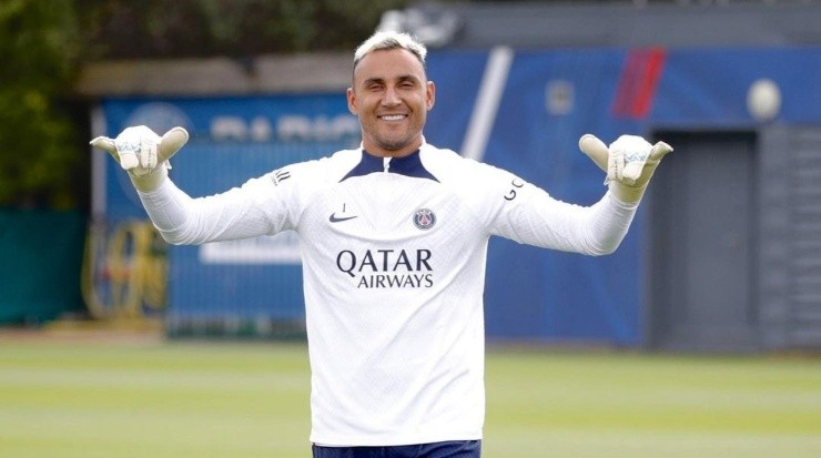 Keylor sigue entrenando con toso y espera una oportunidad en su club (Keylor Navas, Instagram)