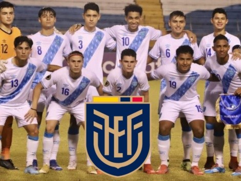 Selección Sub-20 de Guatemala ya no podrá jugar ante Ecuador