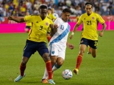 Guatemala cae goleada ante Colombia